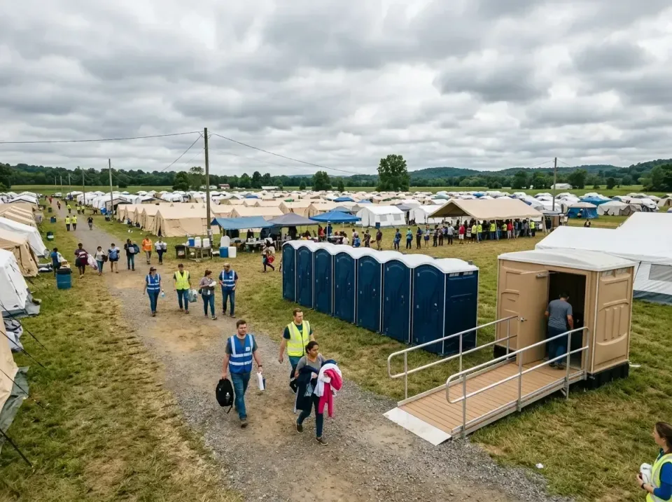 disaster-relief-camp-restrooms-010 — frequently asked questions, Dumpster & Portable Bathrooms Rental in Vincennes, IN